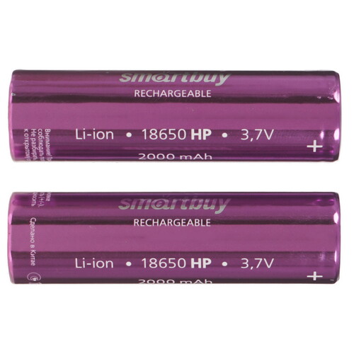 Купить Аккумулятор Smartbuy SBBR-18650-2S2000HP 2000 мА*ч  5411459. Характеристики, отзывы и цены в Донецке