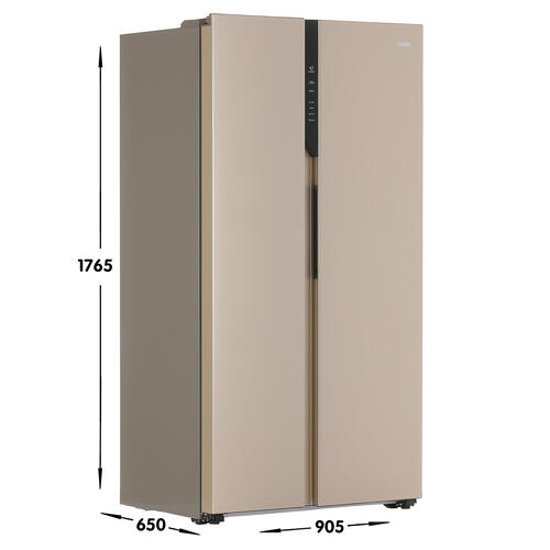 Купить Холодильник Side by Side   Haier HRF-541DG7RU золотистый  4722794. Характеристики, отзывы и цены в Донецке