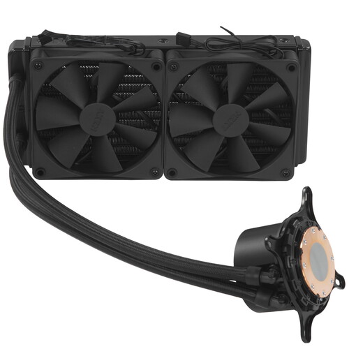 Купить Система охлаждения NZXT Kraken 240 черная  5621180. Характеристики, отзывы и цены в Донецке