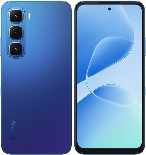 Купить 6.7" Смартфон Infinix HOT 60i 128 ГБ синий  5632653. Характеристики, отзывы и цены в Донецке