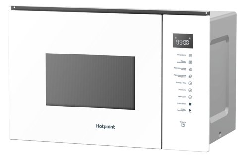 Купить Встраиваемая микроволновая печь Hotpoint MF25G WH H белый  9310623. Характеристики, отзывы и цены в Донецке