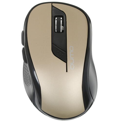 Купить Мышь беспроводная QUMO Office Line Bronze M64 золотистый  1352805. Характеристики, отзывы и цены в Донецке
