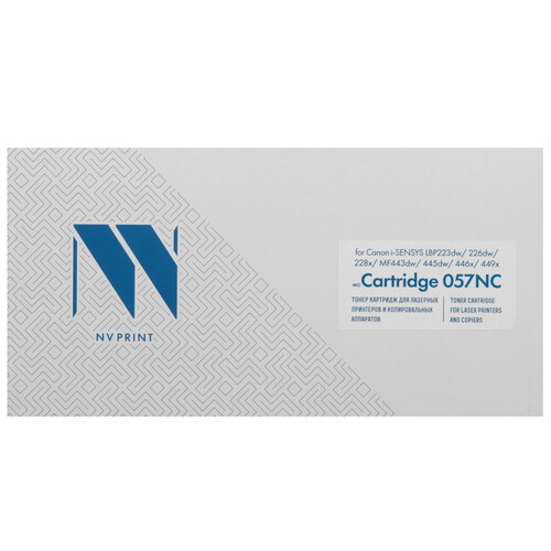 Купить Картридж лазерный NV-Print NV-057 черный  9095582. Характеристики, отзывы и цены в Донецке