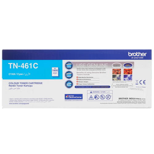 Купить Картридж лазерный Brother TN-461C голубой  5419420. Характеристики, отзывы и цены в Донецке