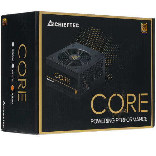 Купить Блок питания Chieftec CORE 700W  1605243. Характеристики, отзывы и цены в Донецке