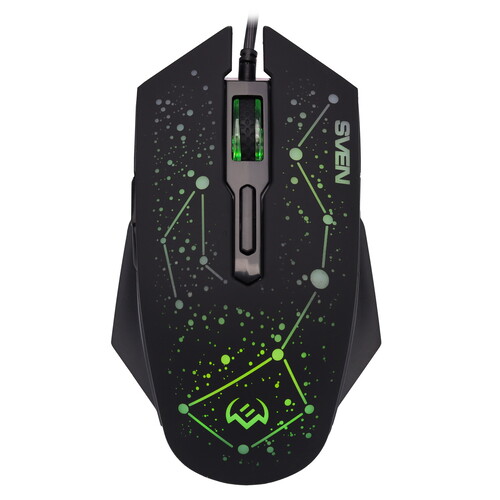 Купить Мышь проводная SVEN RX-G730 [SV-021641] черный  9201304. Характеристики, отзывы и цены в Донецке