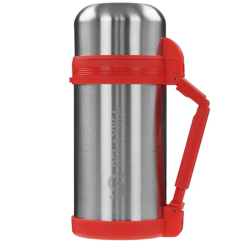 Купить Термос Relaxika 201 R201.1200.1 серебристый  9194318. Характеристики, отзывы и цены в Донецке