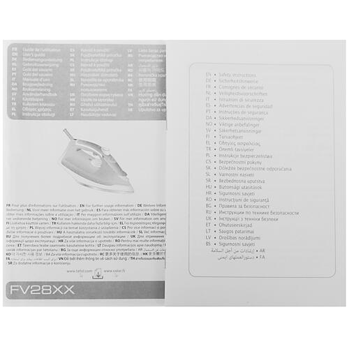 Купить Утюг Tefal Express Steam FV2837E0 синий  4790642. Характеристики, отзывы и цены в Донецке