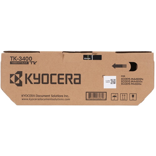 Купить Тонер-картридж лазерный Kyocera TK-3400 черный  9095904. Характеристики, отзывы и цены в Донецке
