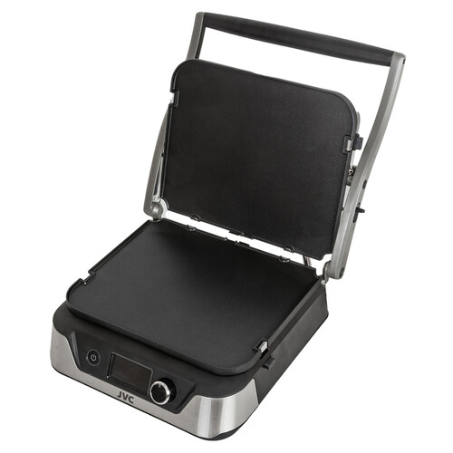 Купить Гриль JVC JK-GR305 серебристый  5353433. Характеристики, отзывы и цены в Донецке