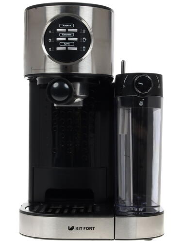 Купить Кофеварка рожковая Kitfort KT-703 черный  1176500. Характеристики, отзывы и цены в Донецке