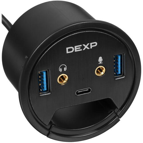 Купить USB-разветвитель DEXP (DESK-2U1C)  5401041. Характеристики, отзывы и цены в Донецке