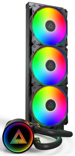 Купить Система охлаждения Montech LightFlow ARGB 360 черная  5635657. Характеристики, отзывы и цены в Донецке