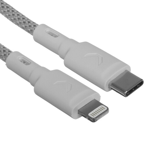 Купить Кабель круглый COMMO Lightning 8-pin MFI - USB 2.0 Type-A серый 1.2 м  5470718. Характеристики, отзывы и цены в Донецке