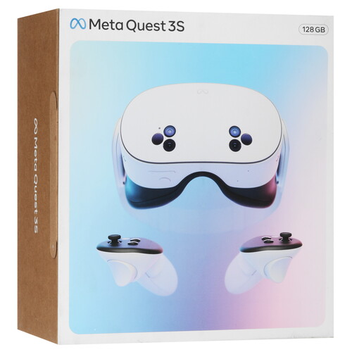 Купить Система виртуальной реальности VR Meta (Oculus) Quest 3S белый  5494682. Характеристики, отзывы и цены в Донецке