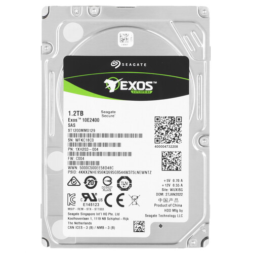 Купить SFF (2.5") Серверный HDD Seagate Exos 10E2400  5098892. Характеристики, отзывы и цены в Донецке