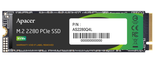 Купить 1000 ГБ M.2 NVMe накопитель Apacer AS2280Q4L [AP1TBAS2280Q4L-1]  5456532. Характеристики, отзывы и цены в Донецке