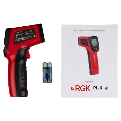 Купить Пирометр RGK PL-6  5647846. Характеристики, отзывы и цены в Донецке