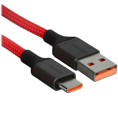 Купить Кабель круглый Ugreen USB Type-C - USB 2.0 Type-A красный 1 м  9983424. Характеристики, отзывы и цены в Донецке