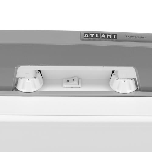 Купить Холодильник с морозильником   ATLANT ХМ-6024-080 серебристый  1009503. Характеристики, отзывы и цены в Донецке