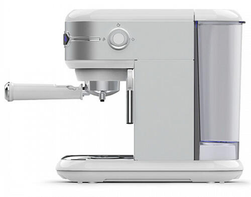 Купить Кофеварка рожковая BQ CM3001 Steel-White белый  9056141. Характеристики, отзывы и цены в Донецке