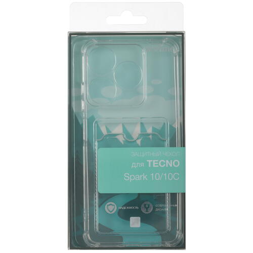 Купить Накладка  Aceline Pocket для Tecno SPARK 10/ 10C прозрачный  5428302. Характеристики, отзывы и цены в Донецке