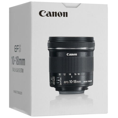 Купить Объектив Canon EF-S 10-18mm f/4.5-5.6 IS STM  5072639. Характеристики, отзывы и цены в Донецке