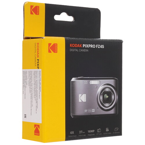 Купить Компактный фотоаппарат Kodak FZ45 черный  5468005. Характеристики, отзывы и цены в Донецке