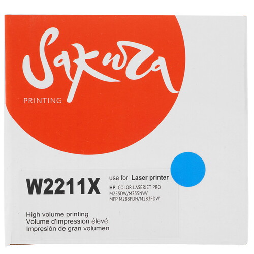 Купить Картридж лазерный SAKURA W2211X голубой  9901756. Характеристики, отзывы и цены в Донецке