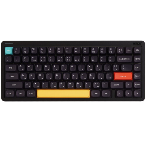 Купить Клавиатура проводная + беспроводная Nuphy Halo75 V2  9247369. Характеристики, отзывы и цены в Донецке