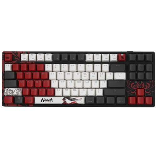 Купить Клавиатура проводная + беспроводная A4Tech Bloody WS87 Naraka  5600519. Характеристики, отзывы и цены в Донецке