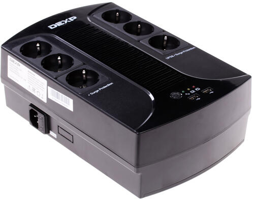 Купить ИБП DEXP HOME 650VA  1009832. Характеристики, отзывы и цены в Донецке