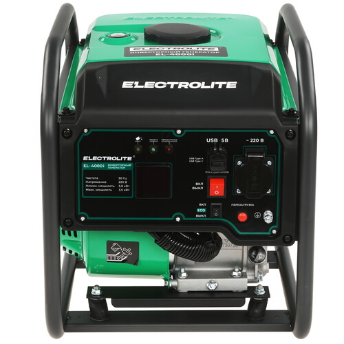 Купить Электрогенератор   бензиновый Electrolite EL 4000i  9239431. Характеристики, отзывы и цены в Донецке