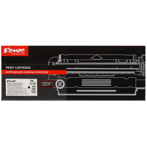 Купить Картридж лазерный Комус TK-1140 1T02ML0NLC черный, с чипом  9141759. Характеристики, отзывы и цены в Донецке