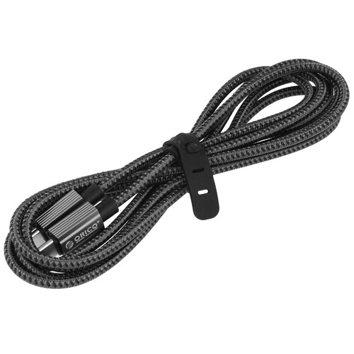 Купить Кабель круглый ORICO USB Type-C - USB Type-C черный 2 м  5479137. Характеристики, отзывы и цены в Донецке