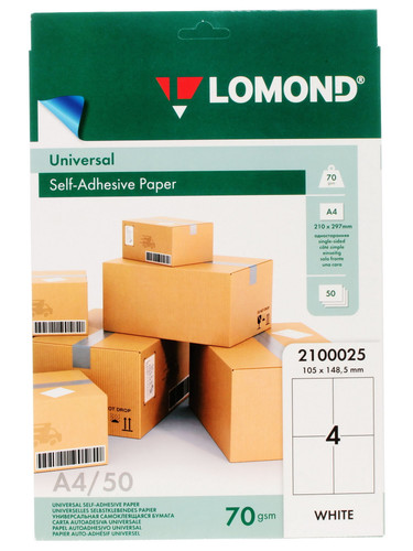 Купить Самоклеящаяся бумага Lomond 2100025  3700393. Характеристики, отзывы и цены в Донецке
