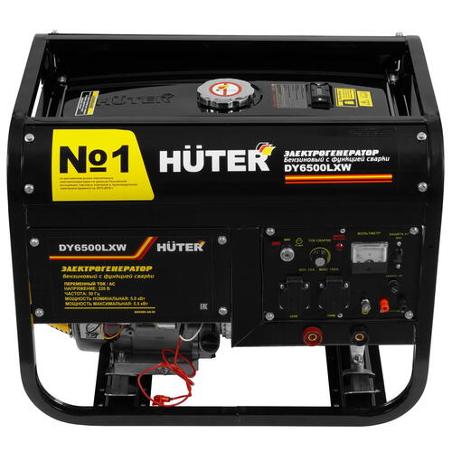 Купить Электрогенератор   бензиновый Huter DY6500LXW  1263979. Характеристики, отзывы и цены в Донецке