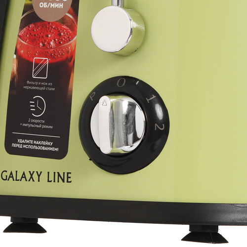Купить Соковыжималка электрическая Galaxy Line GL 0815 зеленый  9221582. Характеристики, отзывы и цены в Донецке