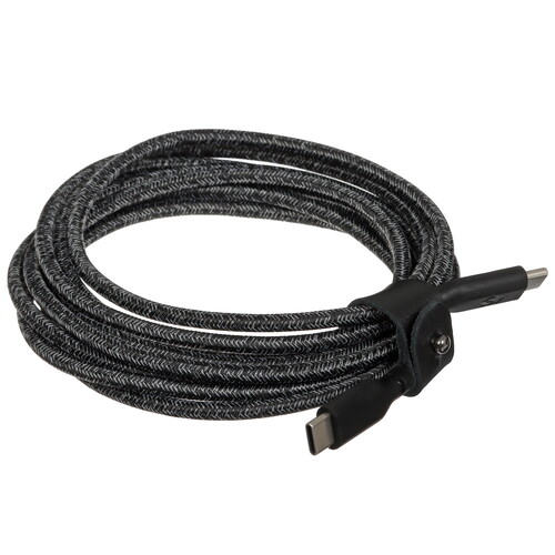 Купить Кабель круглый uBear USB Type-C - USB Type-C черный 2.4 м  5466122. Характеристики, отзывы и цены в Донецке