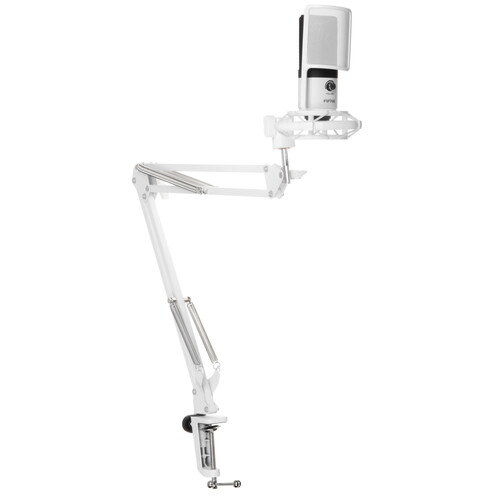 Купить Микрофонный комплект Fifine T680W белый  5609188. Характеристики, отзывы и цены в Донецке