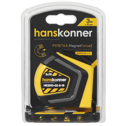 Купить Рулетка Hanskonner HK2010-02-3-19  8157046. Характеристики, отзывы и цены в Донецке