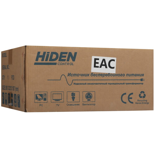 Купить ИБП Hiden Control HPS20-0612N  9970767. Характеристики, отзывы и цены в Донецке