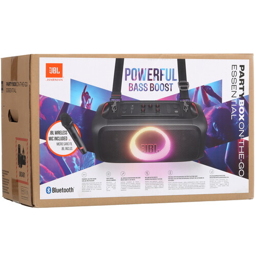 Купить Портативная аудиосистема JBL Partybox On-the-go, черный  5443970. Характеристики, отзывы и цены в Донецке