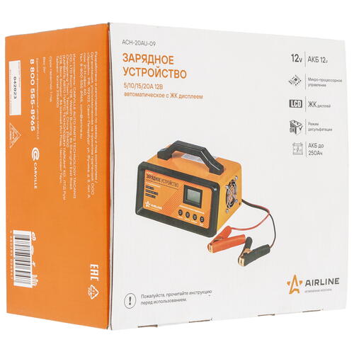 Купить Зарядное устройство AIRLINE ACH-20AU-09  9105125. Характеристики, отзывы и цены в Донецке