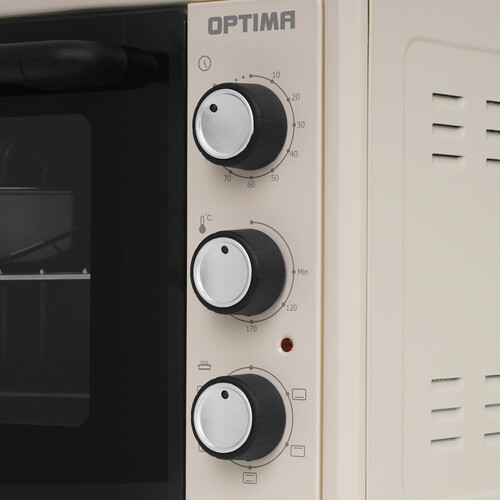 Купить Мини-печь OPTIMA MO-48BF бежевый  9269534. Характеристики, отзывы и цены в Донецке
