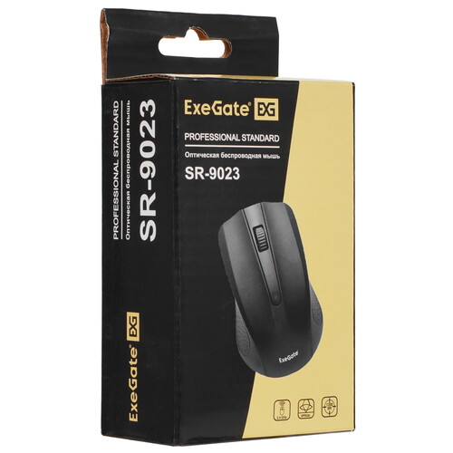Купить Мышь беспроводная ExeGate SR-9023  5354984. Характеристики, отзывы и цены в Донецке