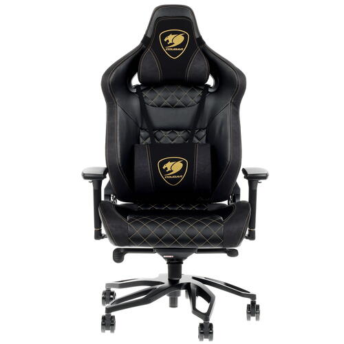 Купить Кресло игровое Cougar THRONE ROYAL черный  1610243. Характеристики, отзывы и цены в Донецке