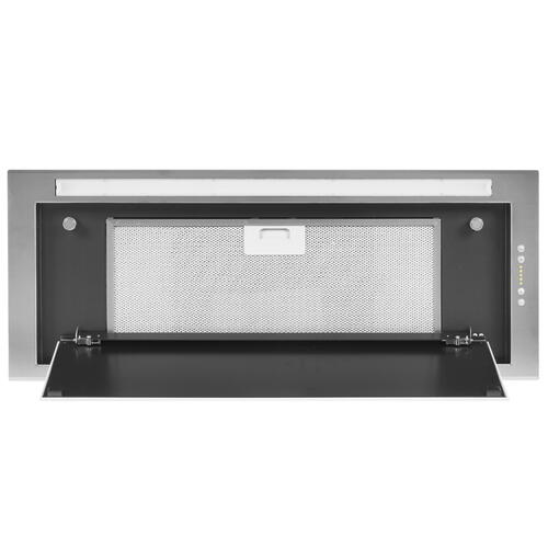 Купить Вытяжка полновстраиваемая Elica HIDDEN 2.0 IXGL/A/90 белый/серебристый  1223413. Характеристики, отзывы и цены в Донецке