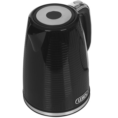 Купить Электрочайник LEBEN 291-100 черный  9237185. Характеристики, отзывы и цены в Донецке