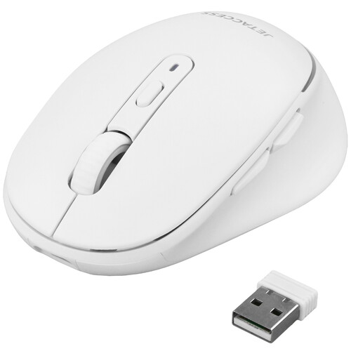 Купить Мышь беспроводная JETACCESS OM-R93 BW  белый  5607152. Характеристики, отзывы и цены в Донецке